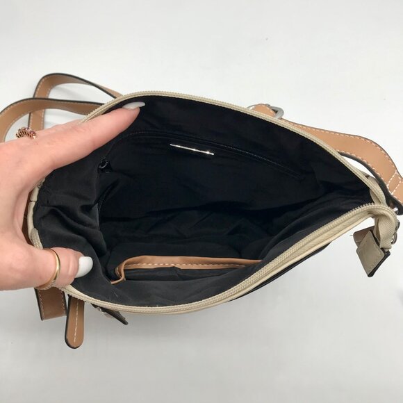 Giani Bernini Color Block Pebbled Crossbody Bag - Picture 10 of 10